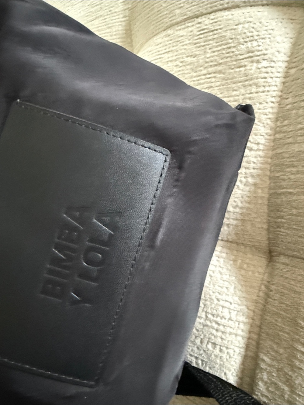 Bimba y Lola chihuahua Collection Black Nylon Small Bag Crossbody Tote - Picture 16 of 16